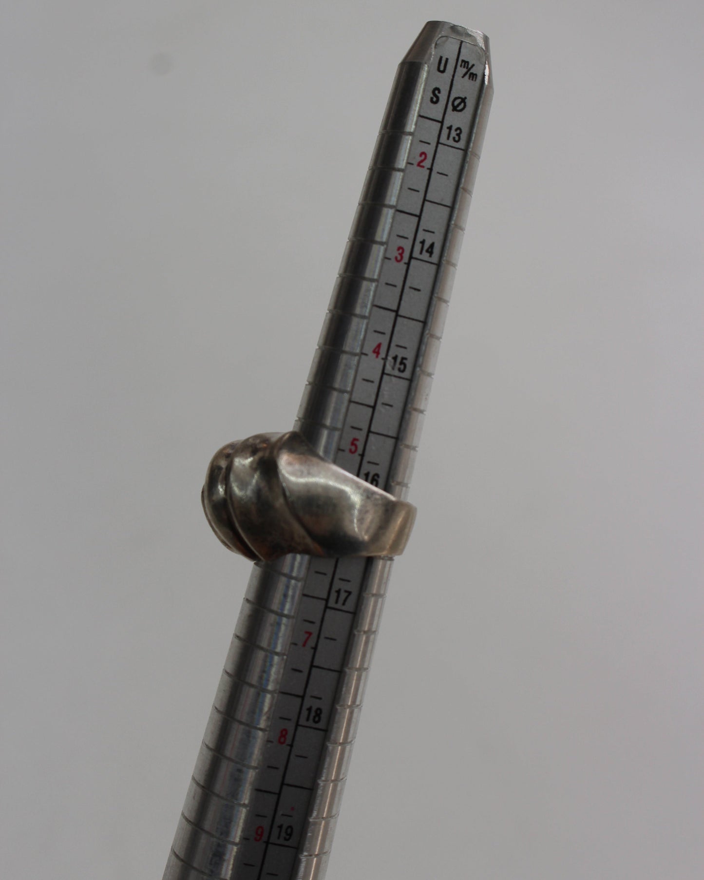 Wave Sterling Silver Ring 6