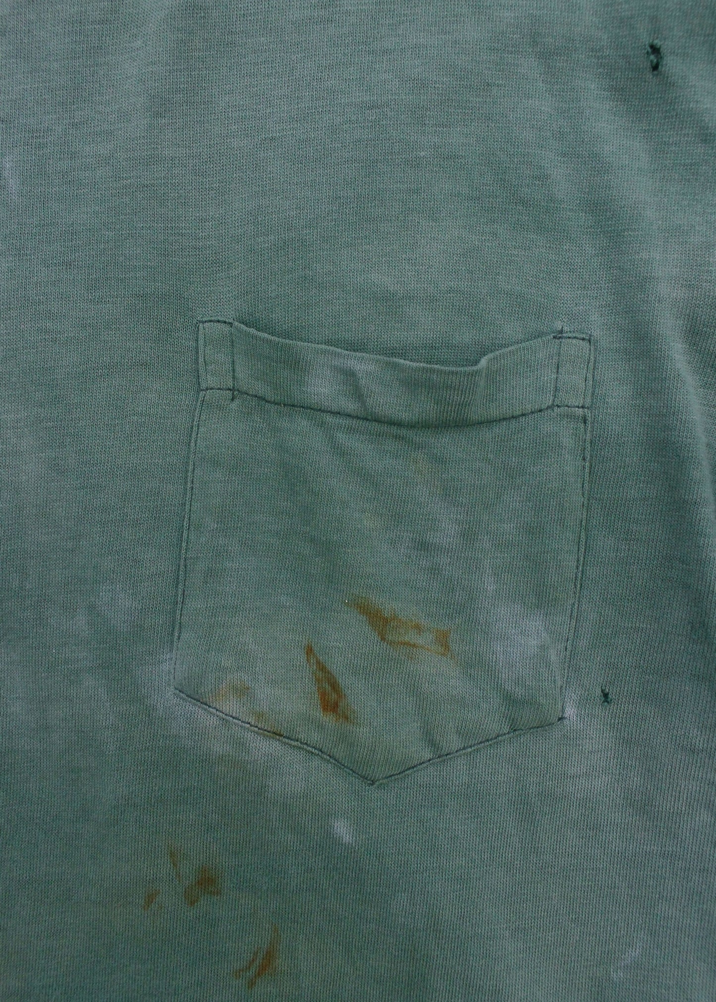 BORO Distressed Tshirt Teal