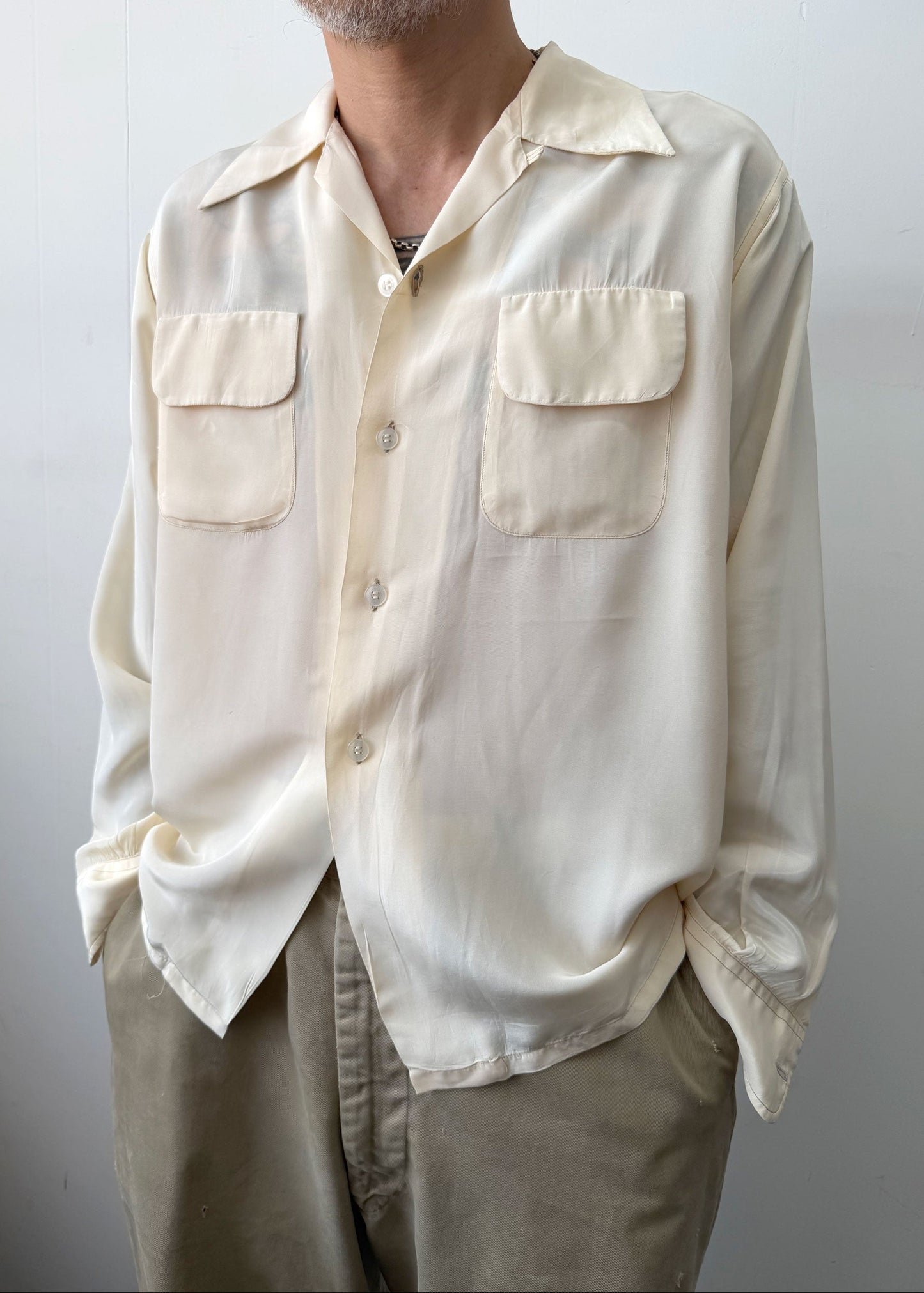 1950 60s Nylon shirt