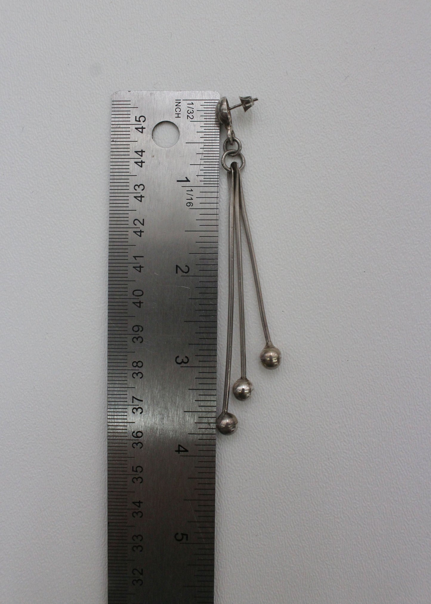 Pendulum Sterling Silver earrings