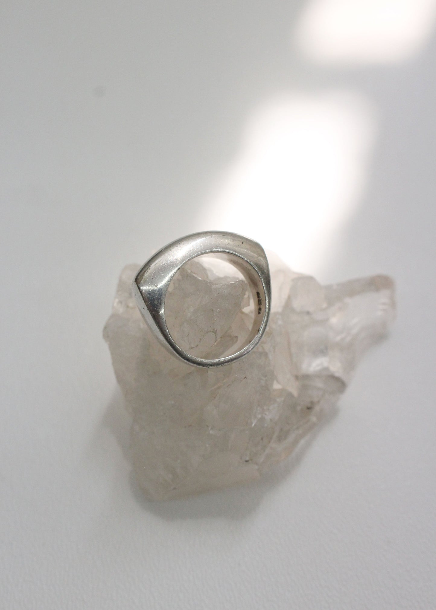 Bar Sterling Silver Ring 6