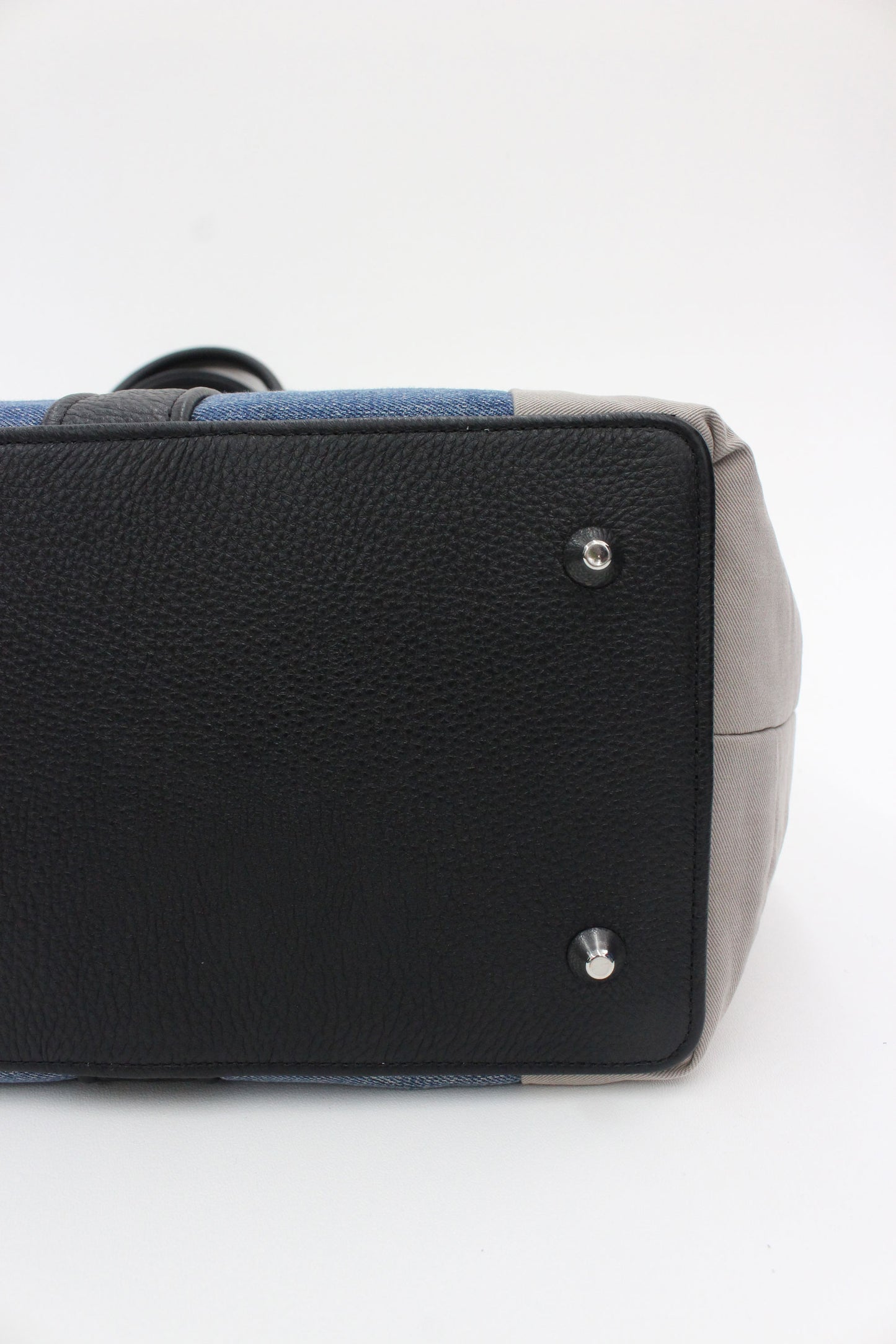 Weekend Bag M Denim quilt