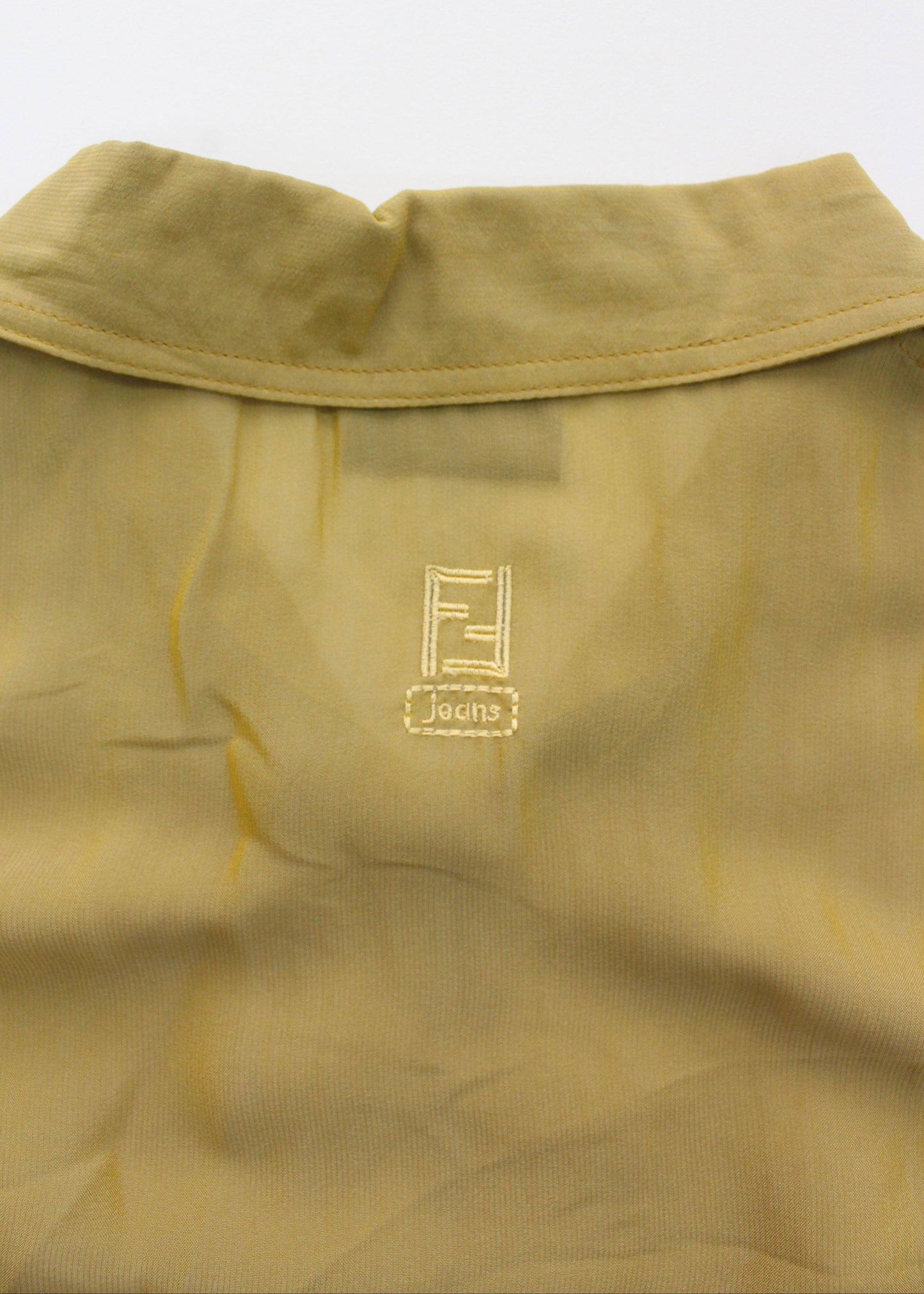 Fendi Sheer Sleeveless Top