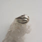 Wave Sterling Silver Ring 6