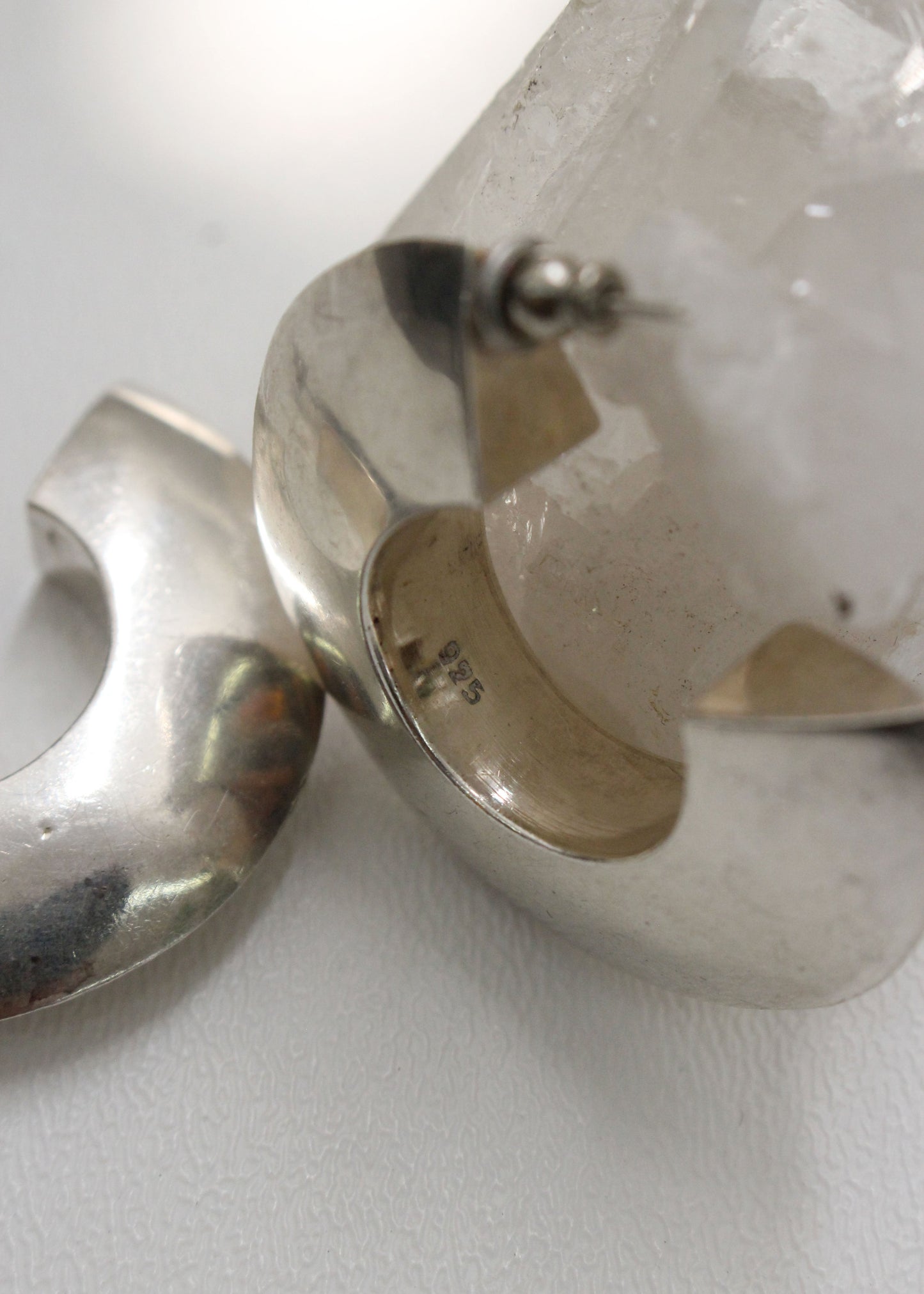 Chunky Sterling Silver earrings