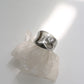 Molten Sterling Silver Ring 6.5