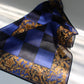 Celine Cotton Bandana Blue Black