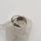 Wave Sterling Silver Ring 6