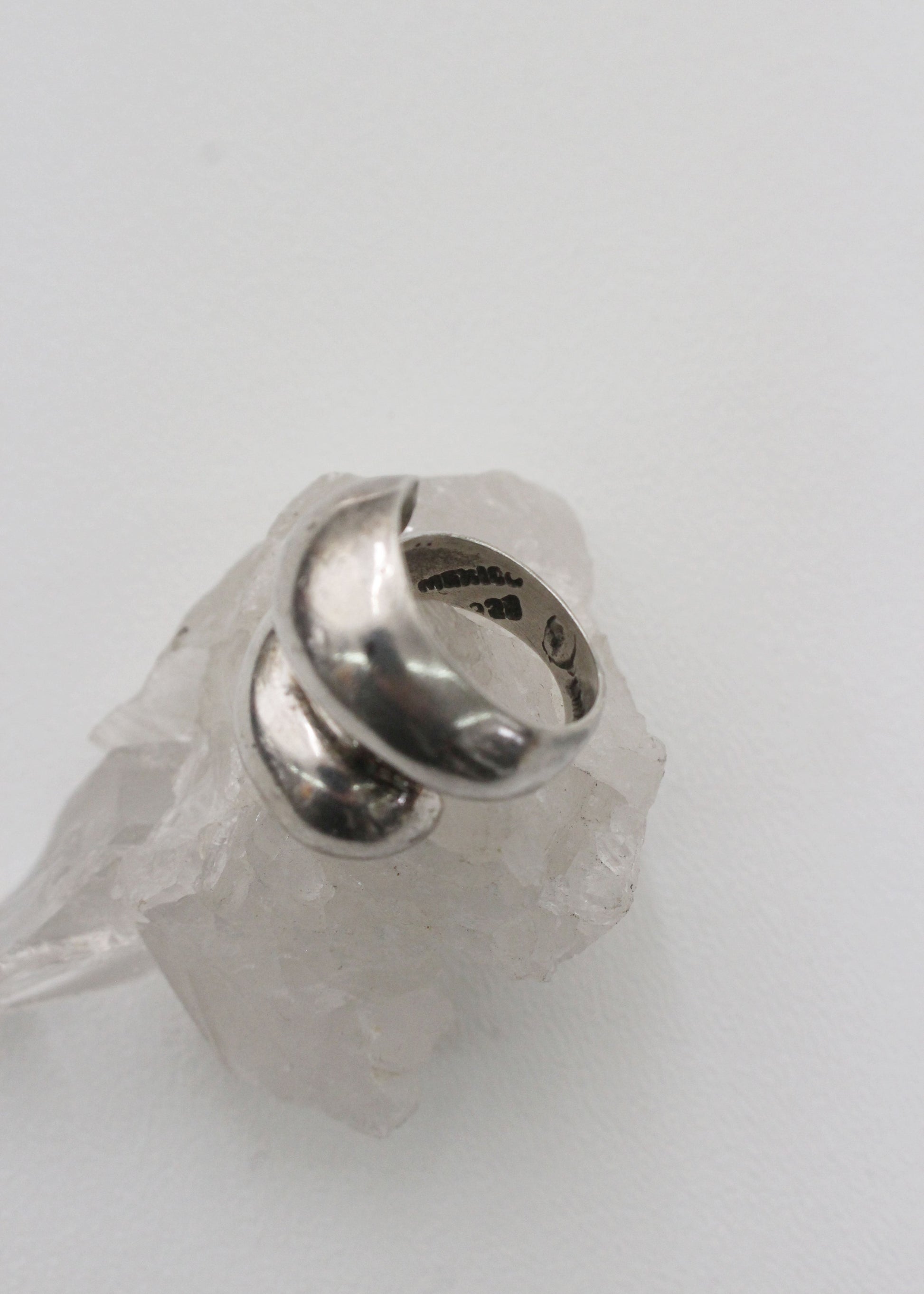 Bold Sterling Silver Ring 6.5