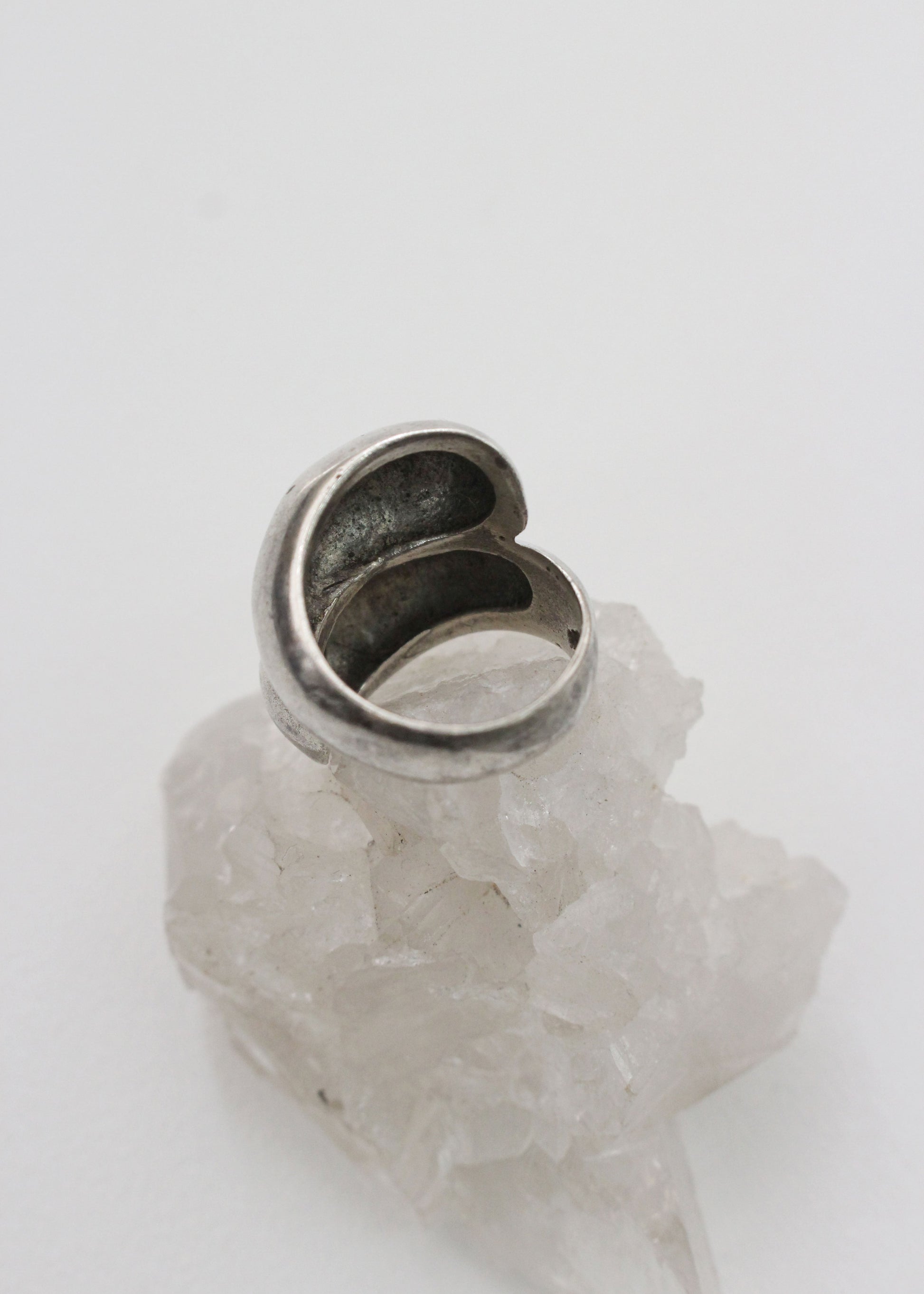 Bold Sterling Silver Ring 6.5