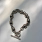 Toggle Chain Bracelet Sterling Silver