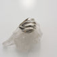 Wave Sterling Silver Ring 6