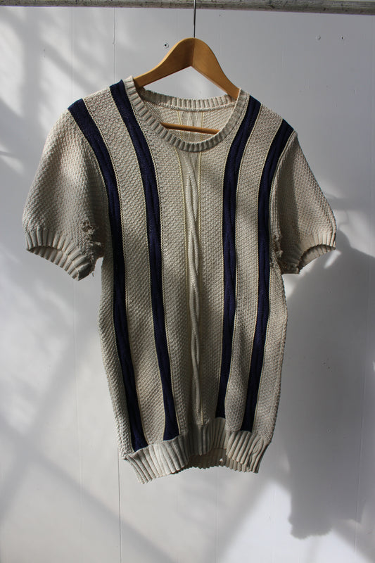 Striped BORO Cotton Top