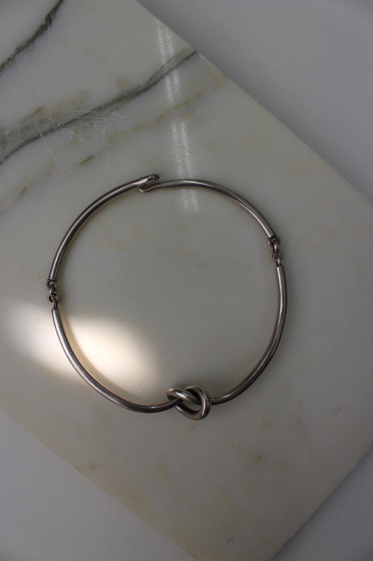 Knot Choker Silver 800