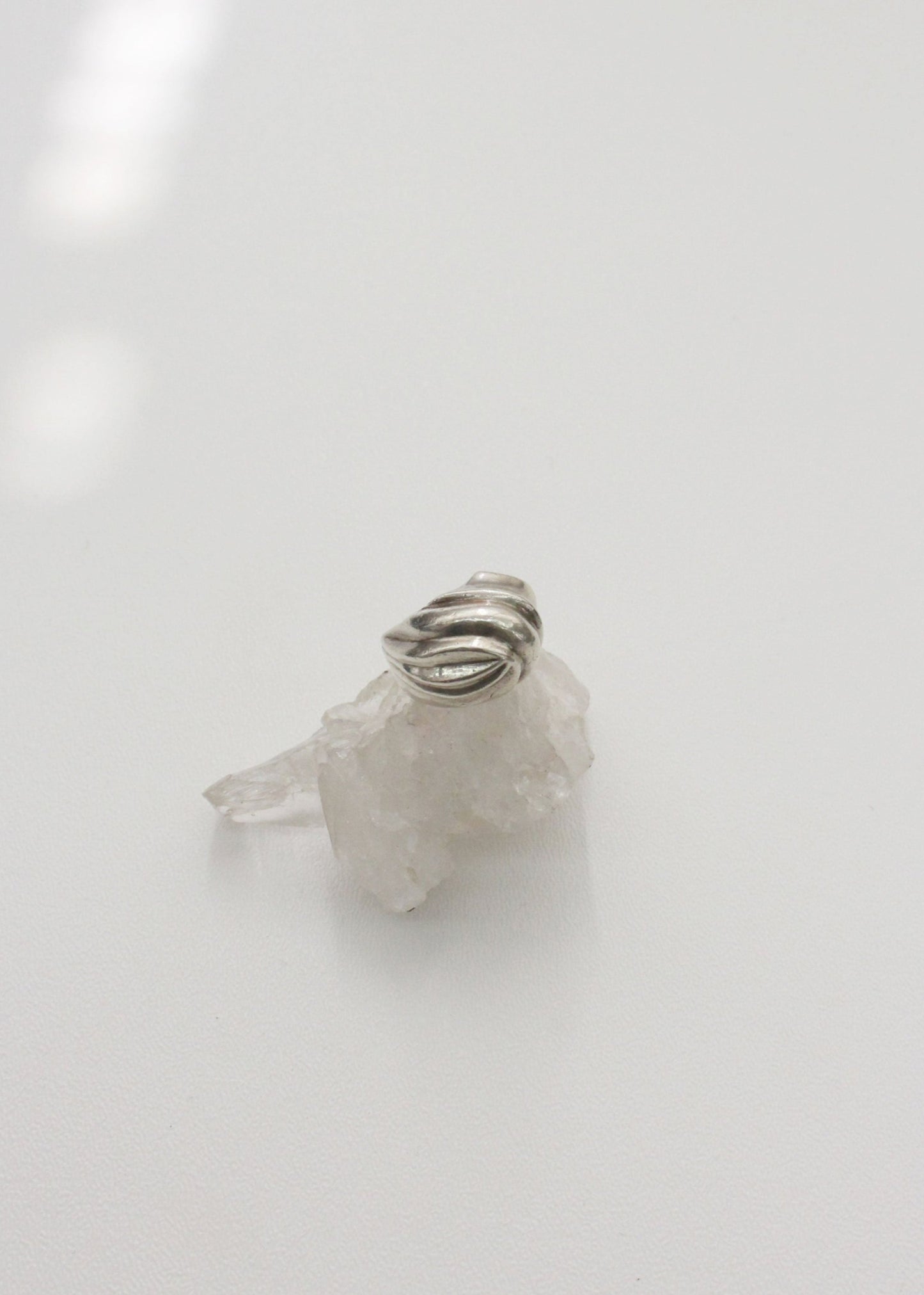 Wave Sterling Silver Ring 6