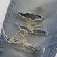 80s Distressed Levi's 501 half w34 L26