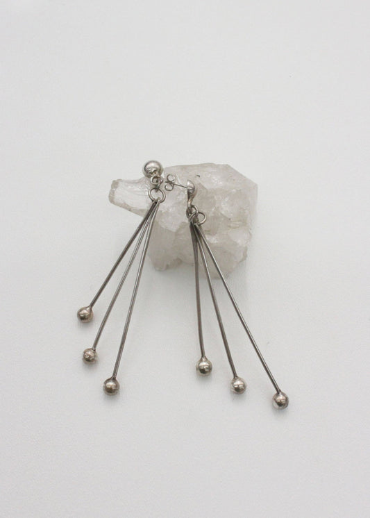 Pendulum Sterling Silver earrings