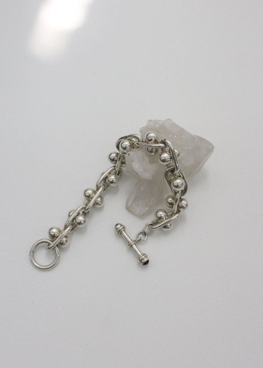 Ball Chain Sterling Silver Bracelet