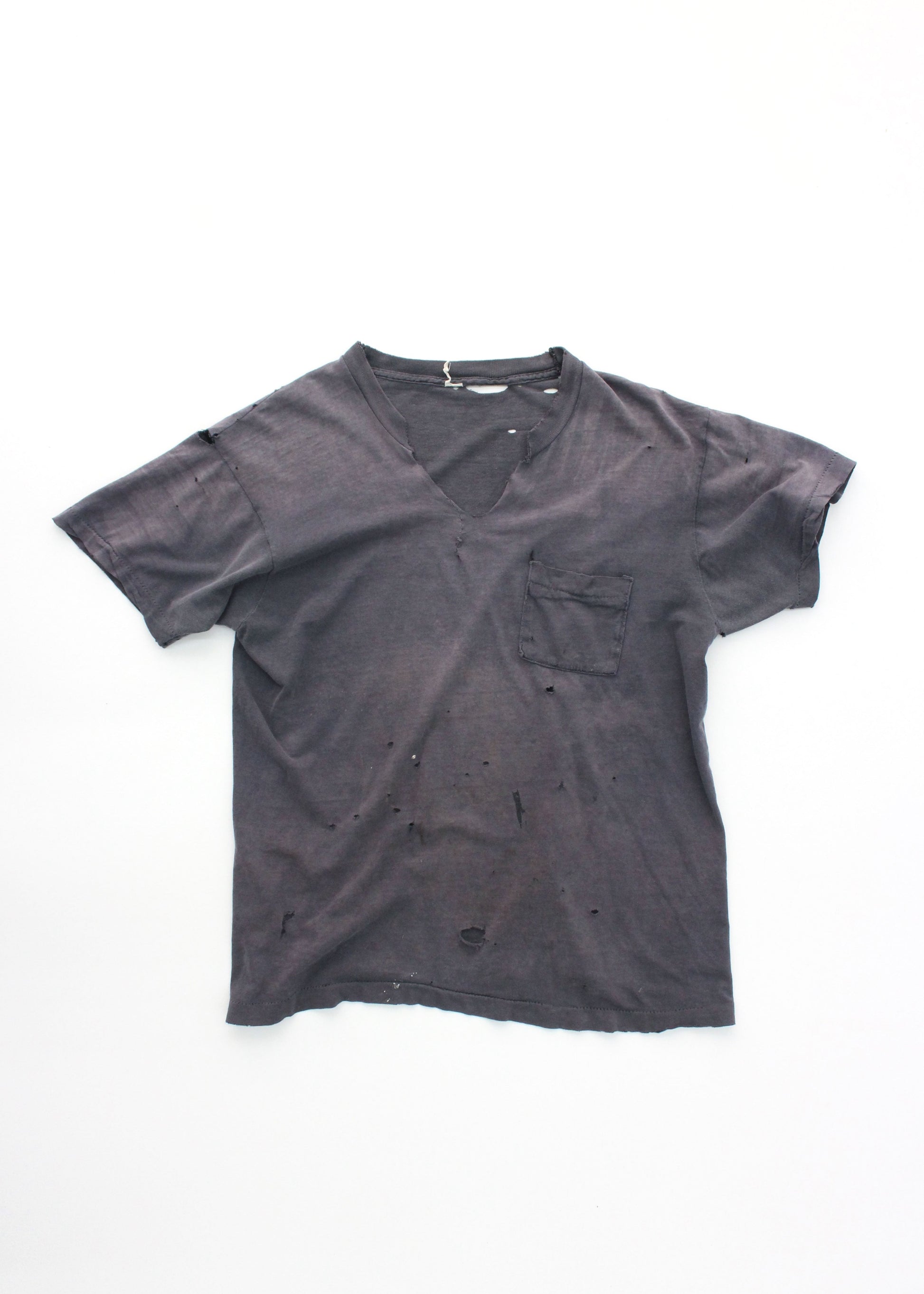 BORO Distressed Tshirt Navy