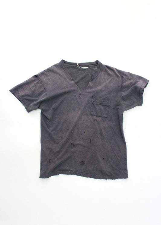 BORO Distressed Tshirt Navy