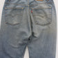 80s Distressed Levi's 501 half w34 L26