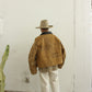 Stencil Canvas Work Jacket