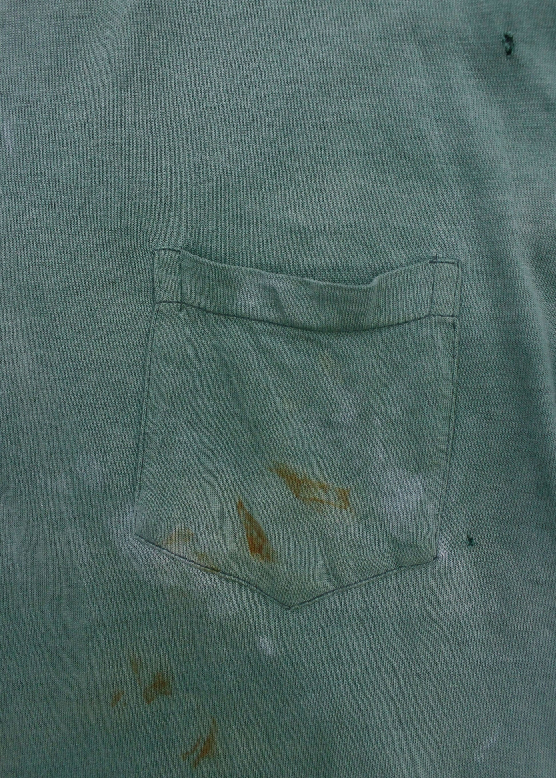 BORO Distressed Tshirt Teal