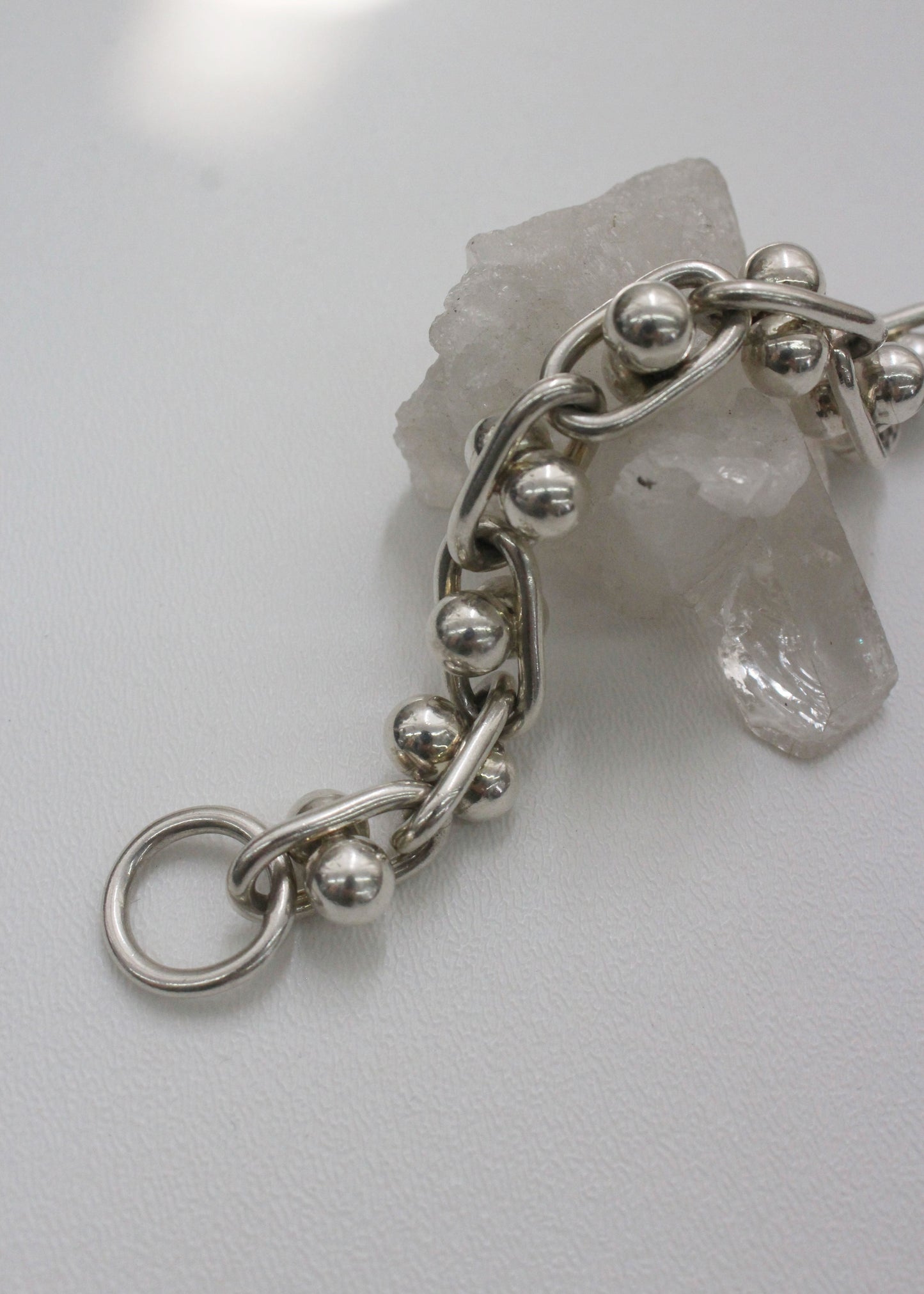 Ball Chain Sterling Silver Bracelet