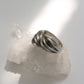 Leaf Sterling Silver Ring 6.5