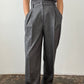 Valentino wool tuck pants w26.5