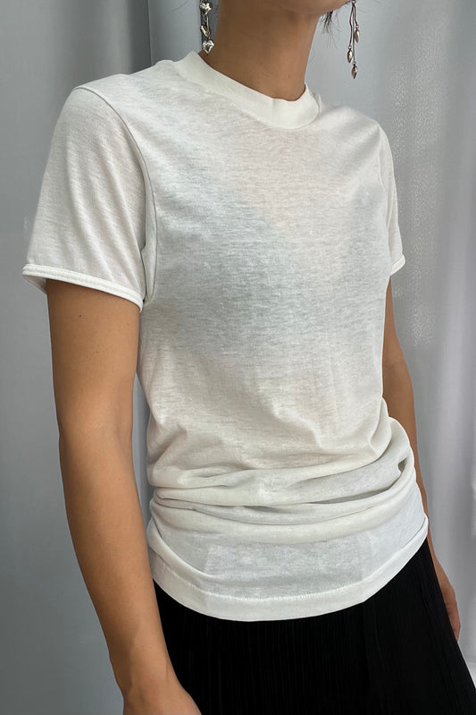 White Thin Tshirt