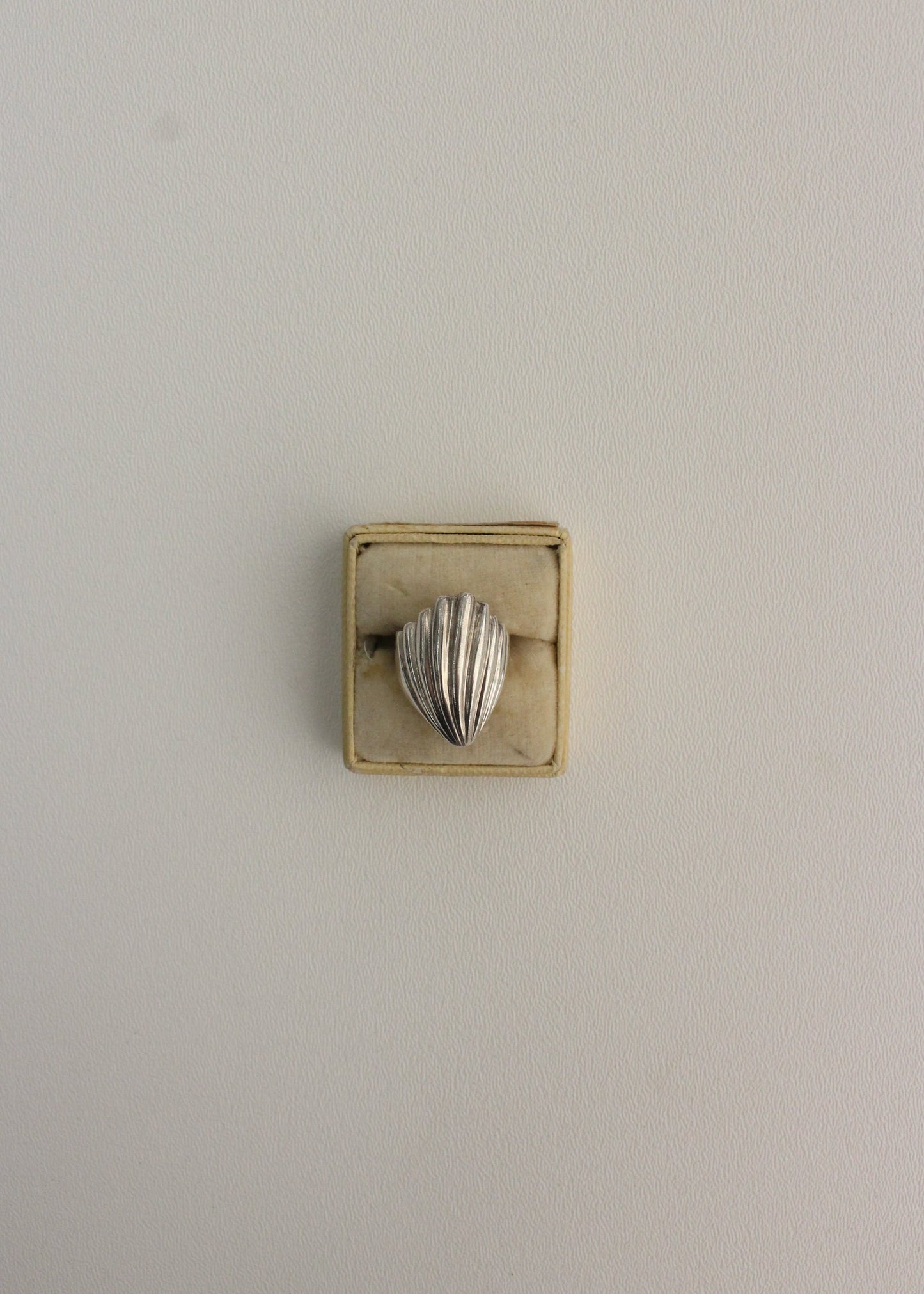Shell Sterling Silver Ring 5.75