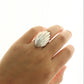 Shell Sterling Silver Ring 5.75