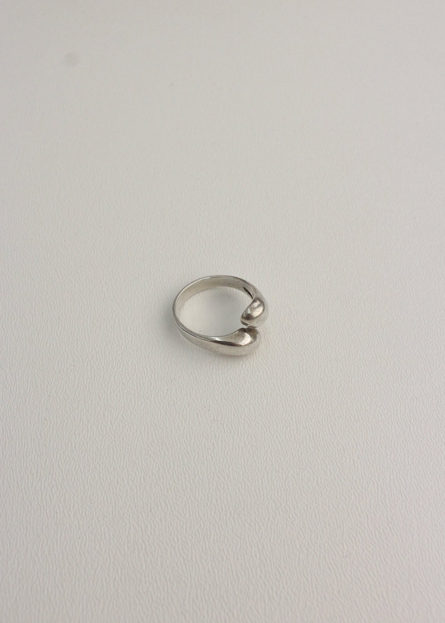 Bypass Sterling Silver Ring 10
