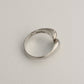 Bypass Sterling Silver Ring 10