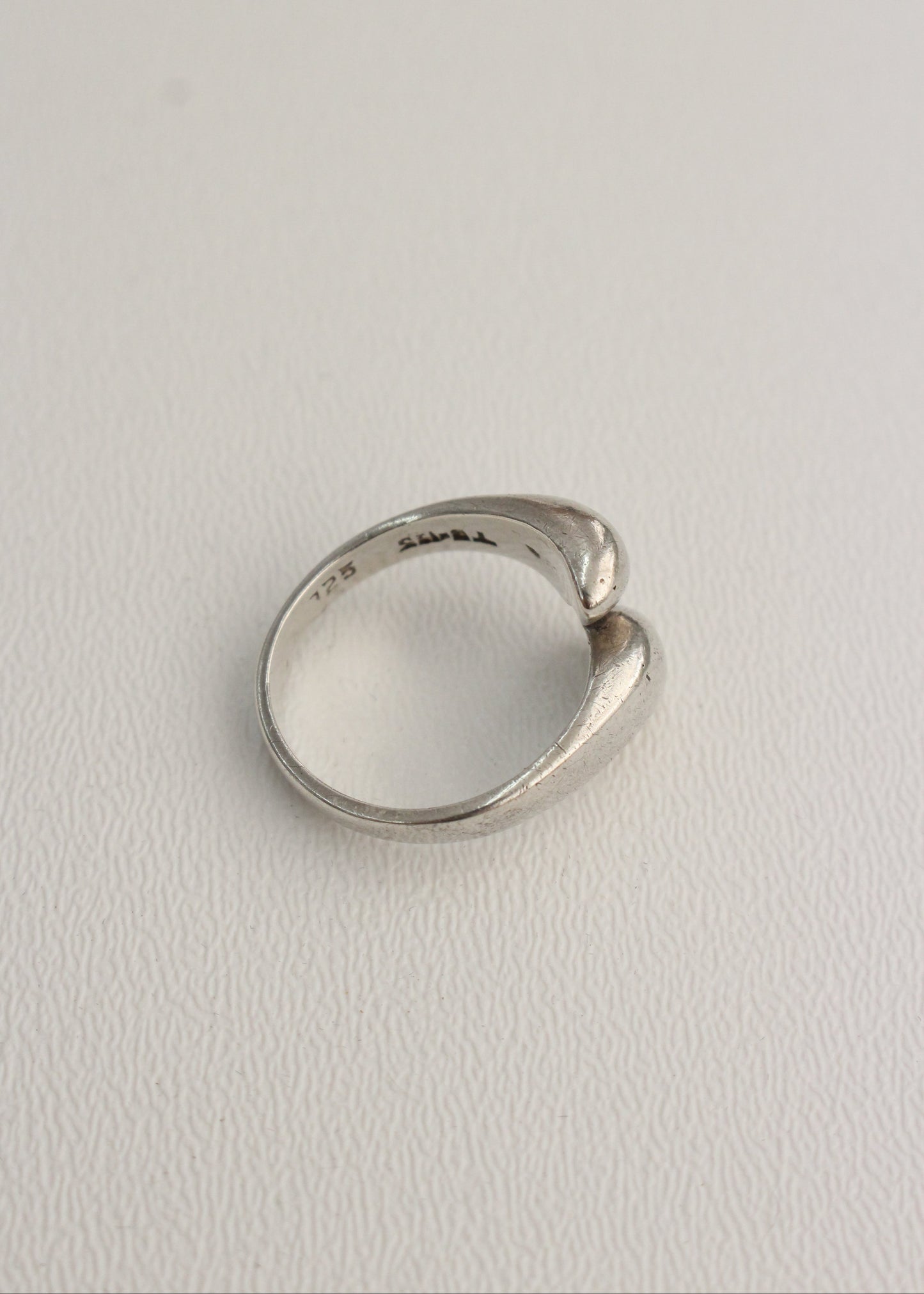 Bypass Sterling Silver Ring 10