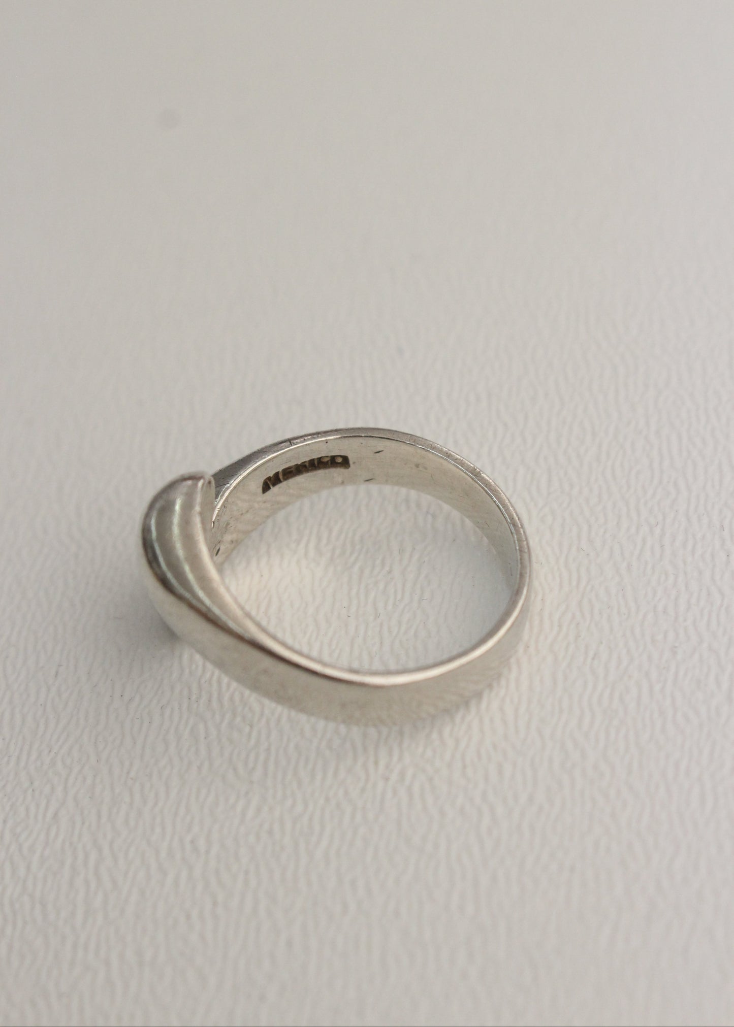 Bypass Sterling Silver Ring 10