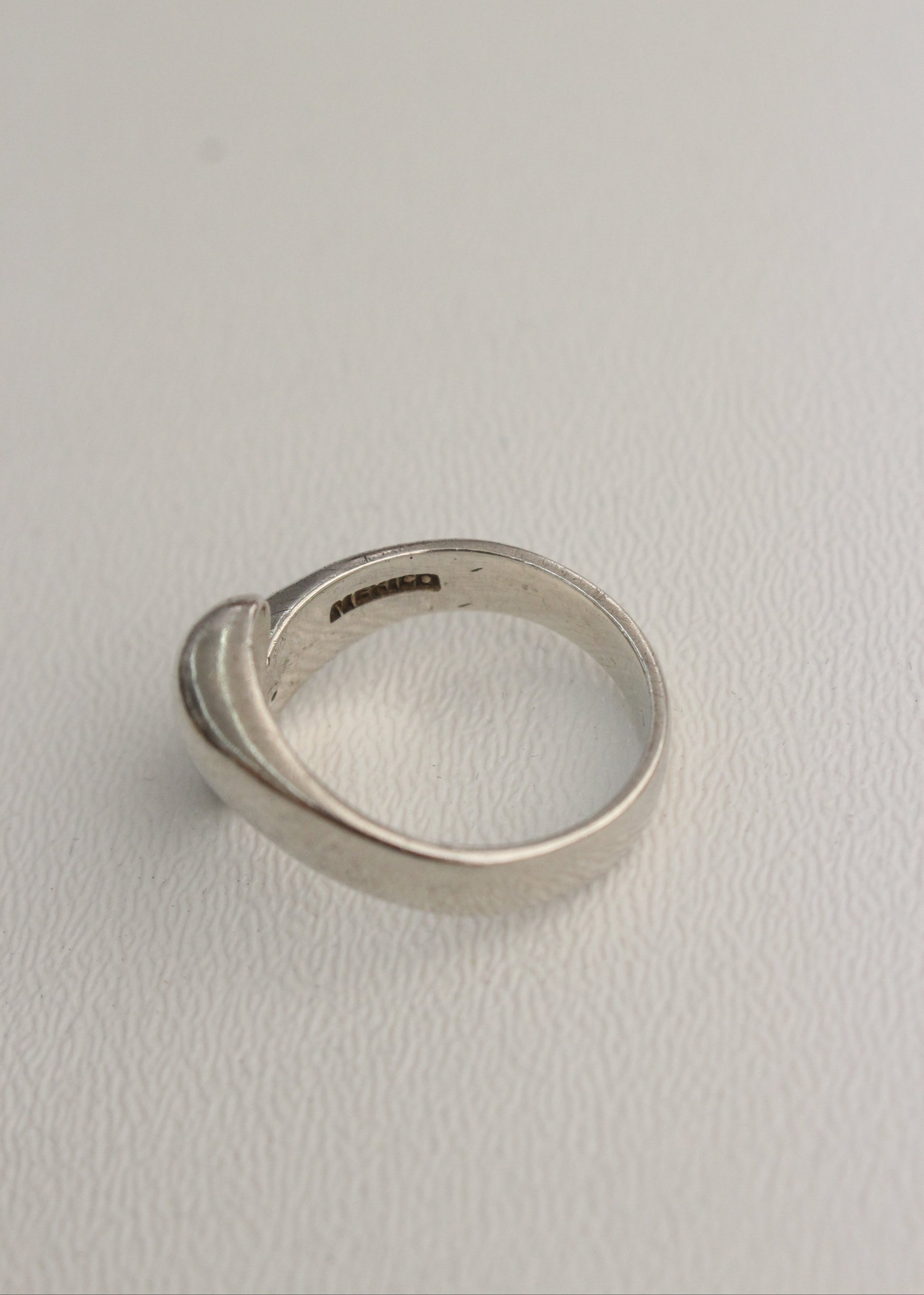 Bypass Sterling Silver Ring 10