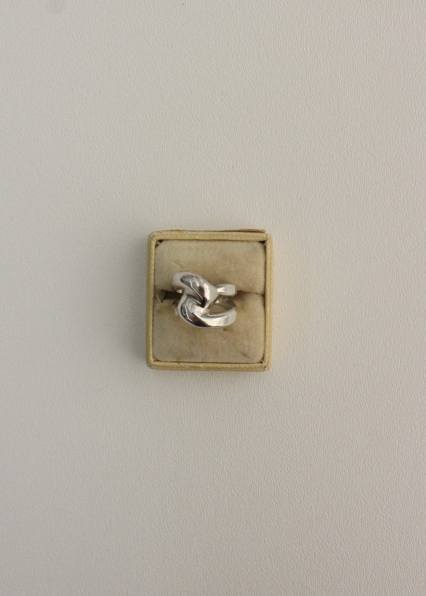 Knot Sterling Silver Ring 7