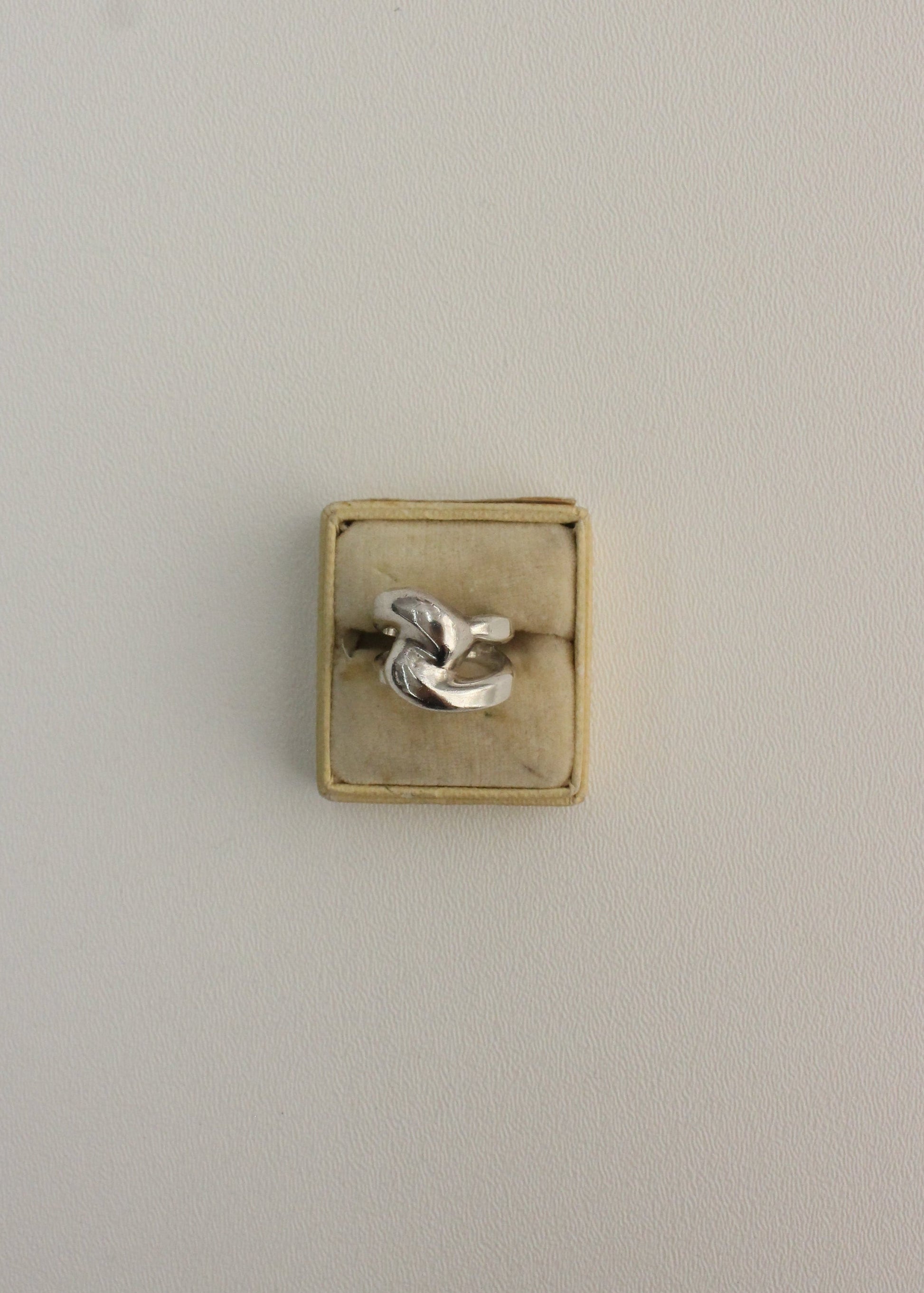 Knot Sterling Silver Ring 7