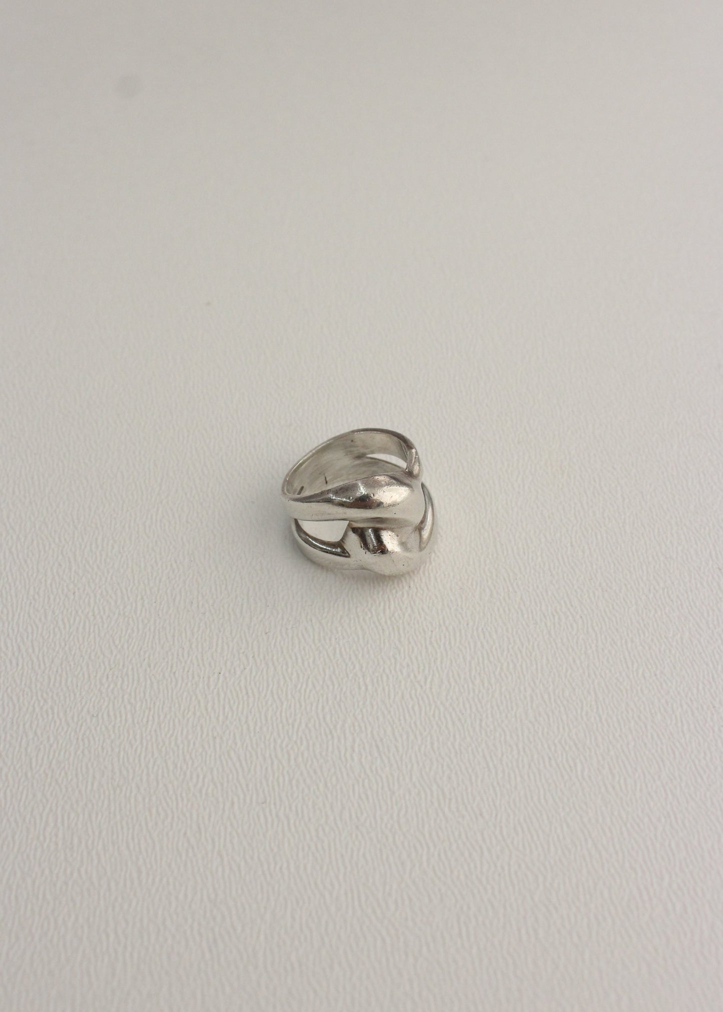 Knot Sterling Silver Ring 7