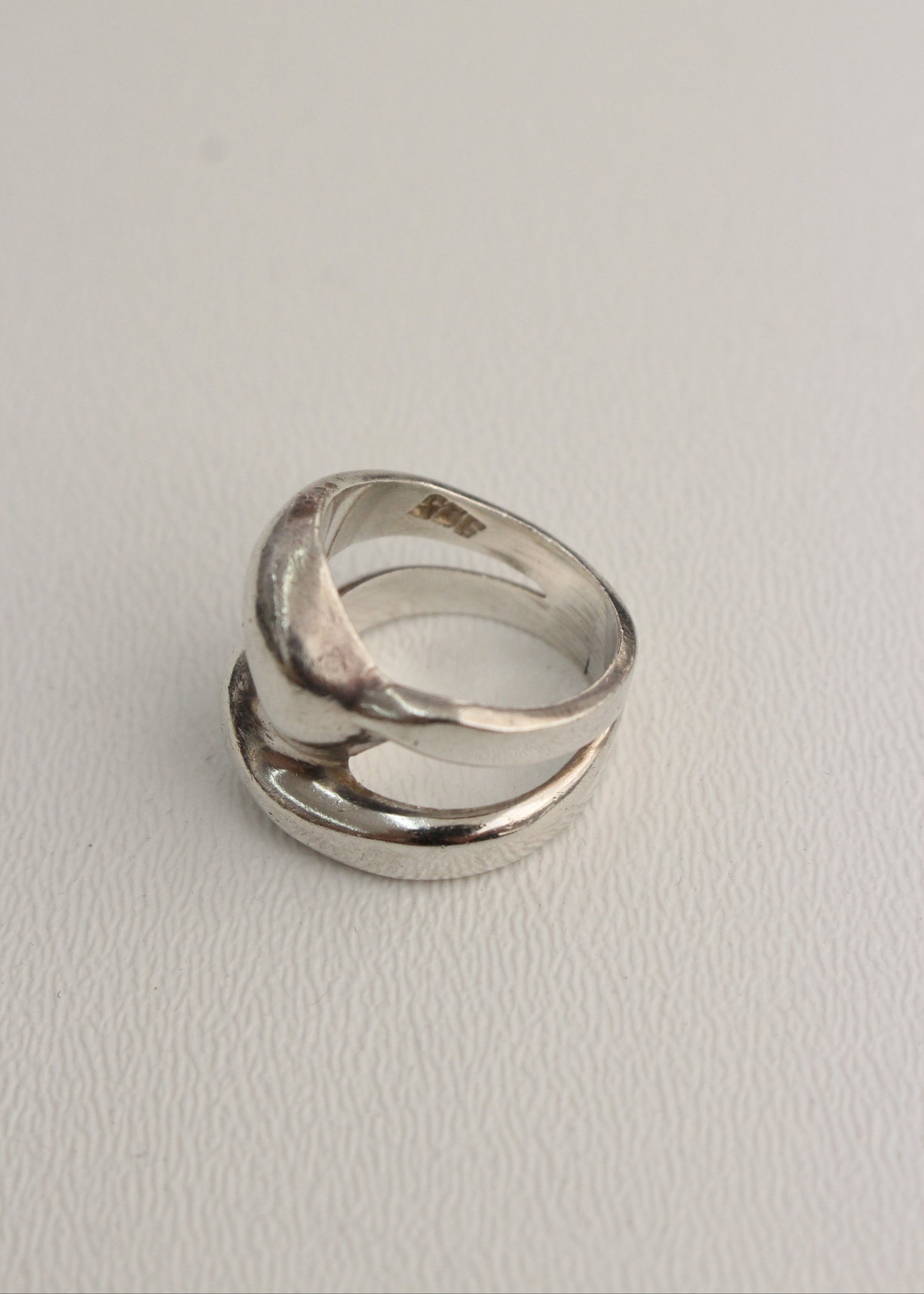 Knot Sterling Silver Ring 7