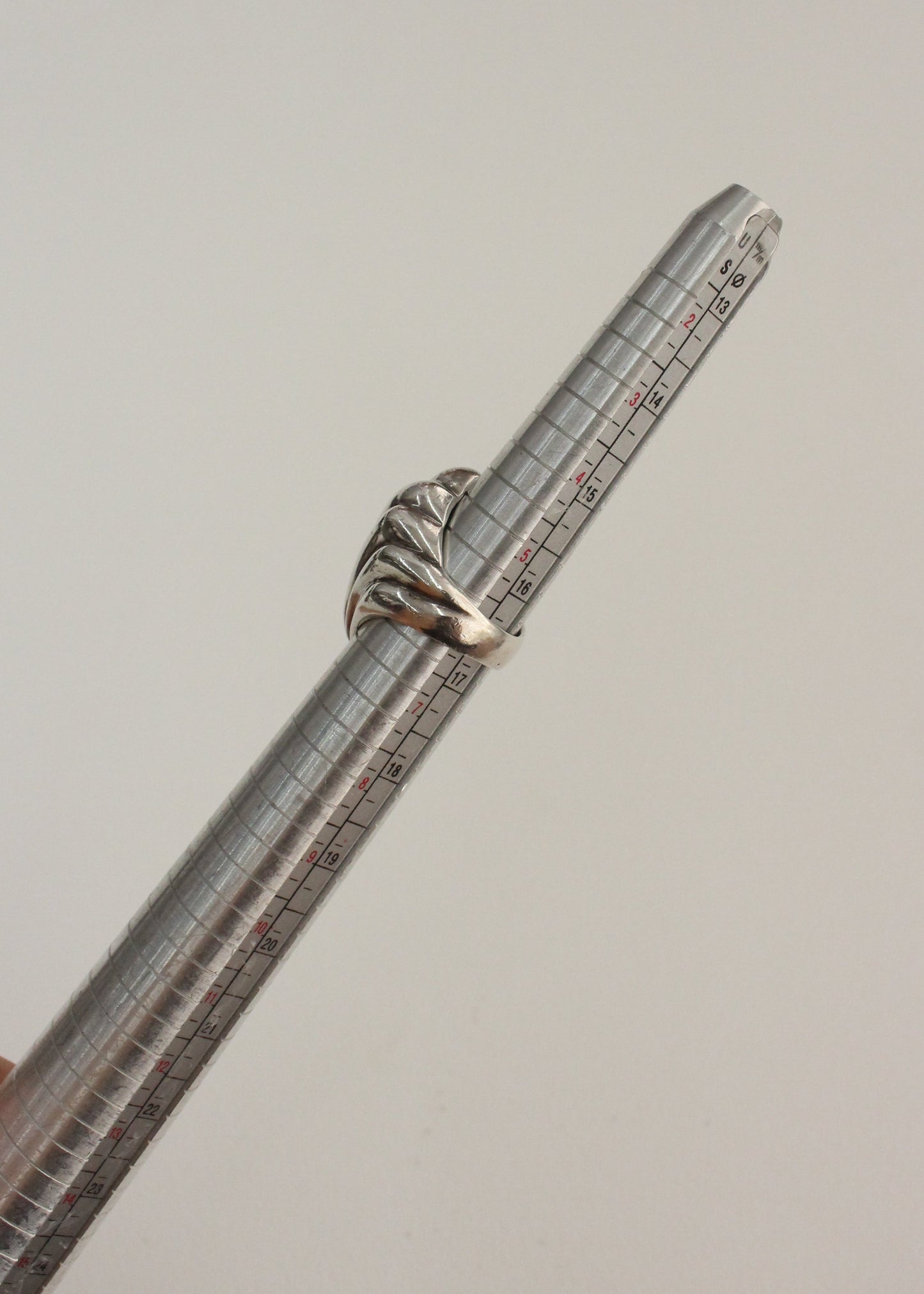 Chunky Shell Sterling Silver Ring 6