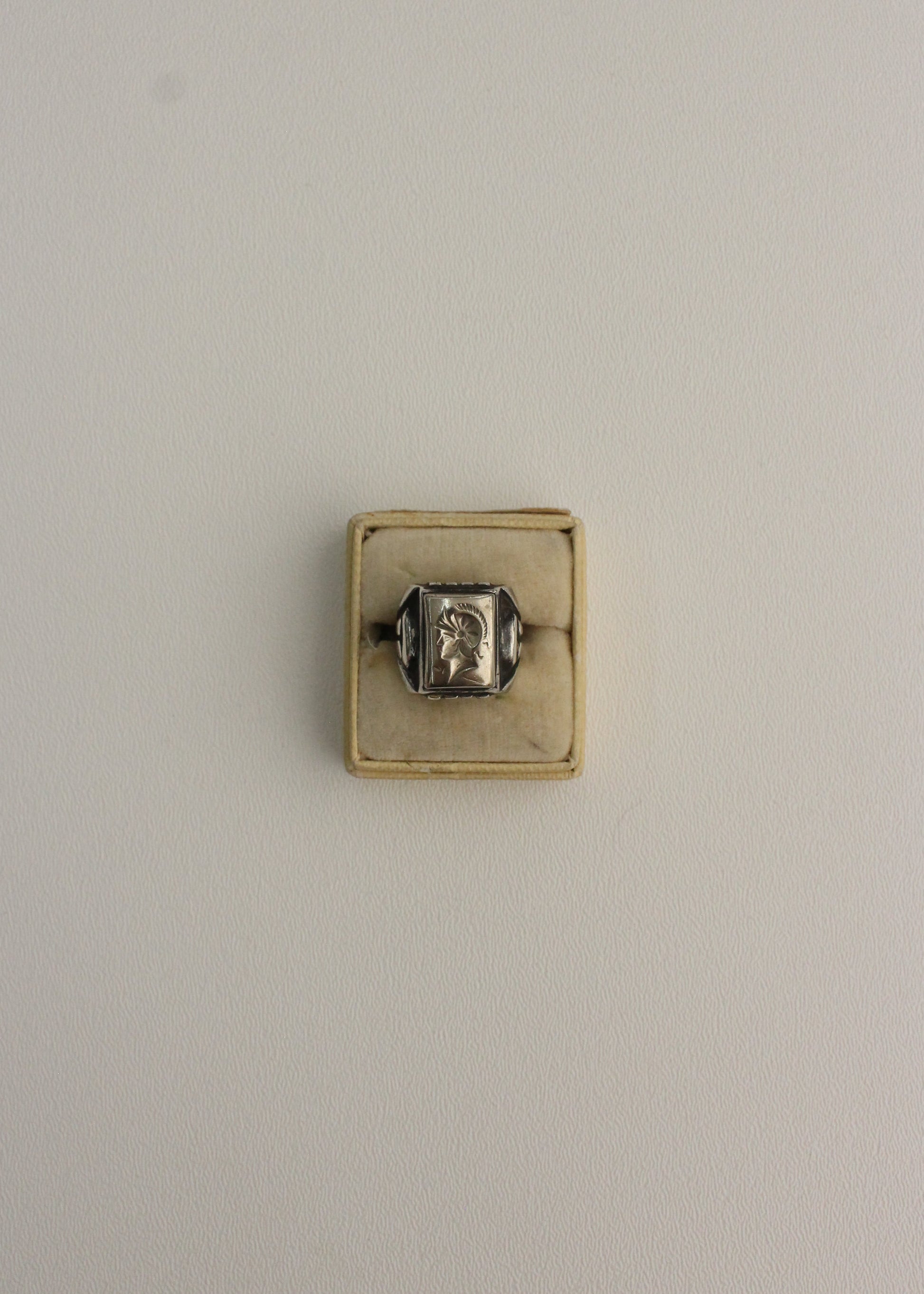 Roman Soldier Sterling Silver Ring 7