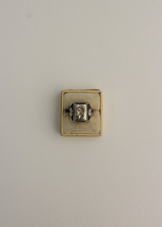 Roman Soldier Sterling Silver Ring 7