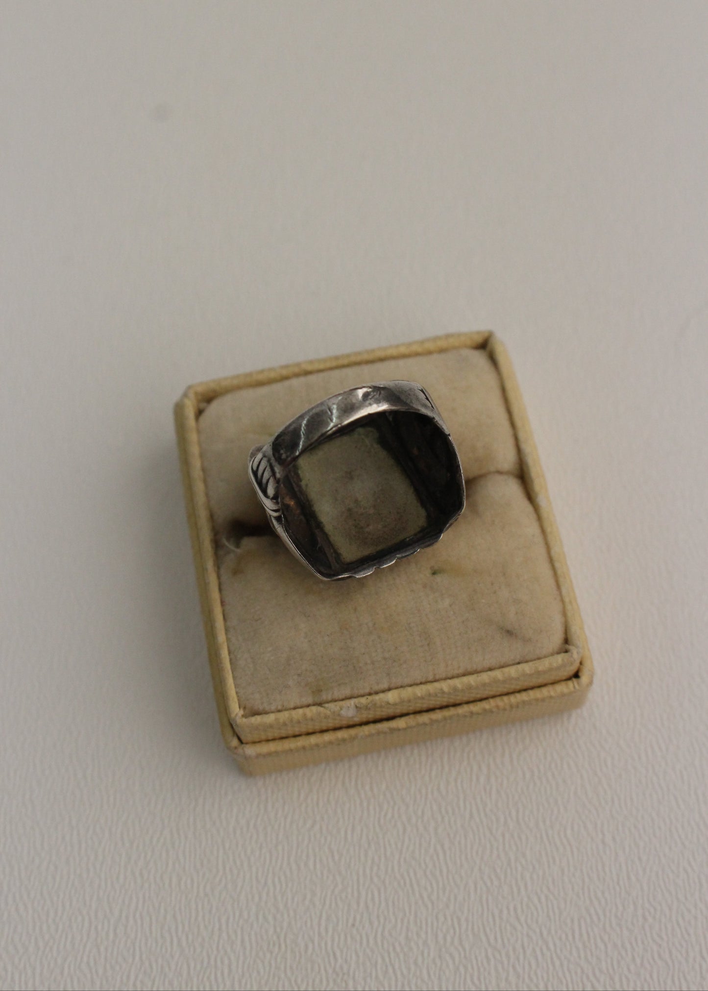Roman Soldier Sterling Silver Ring 7.25