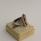 Shell Cameo Sterling Silver Ring 11.5