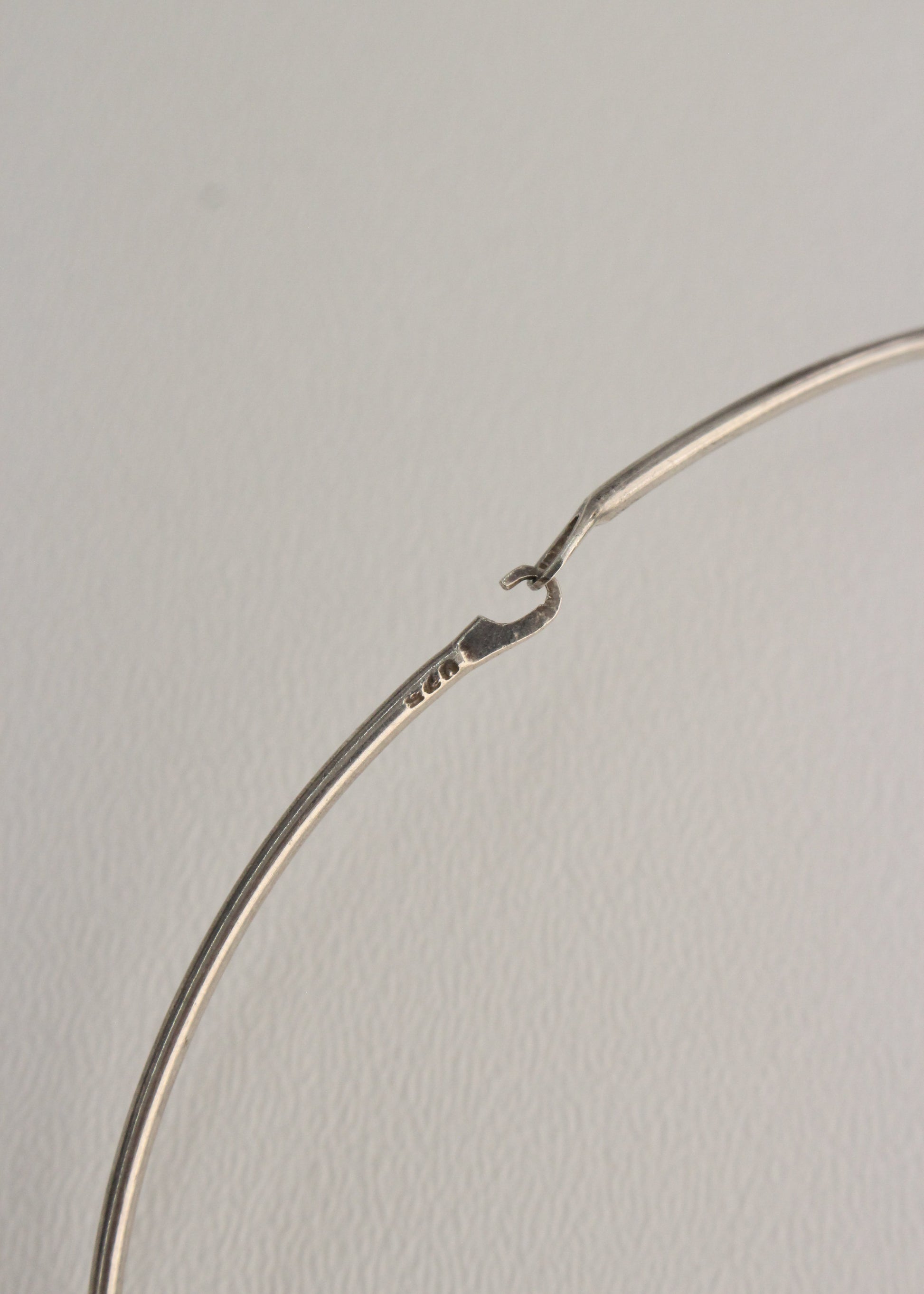 Mother Pearl Sterling Silver Choker