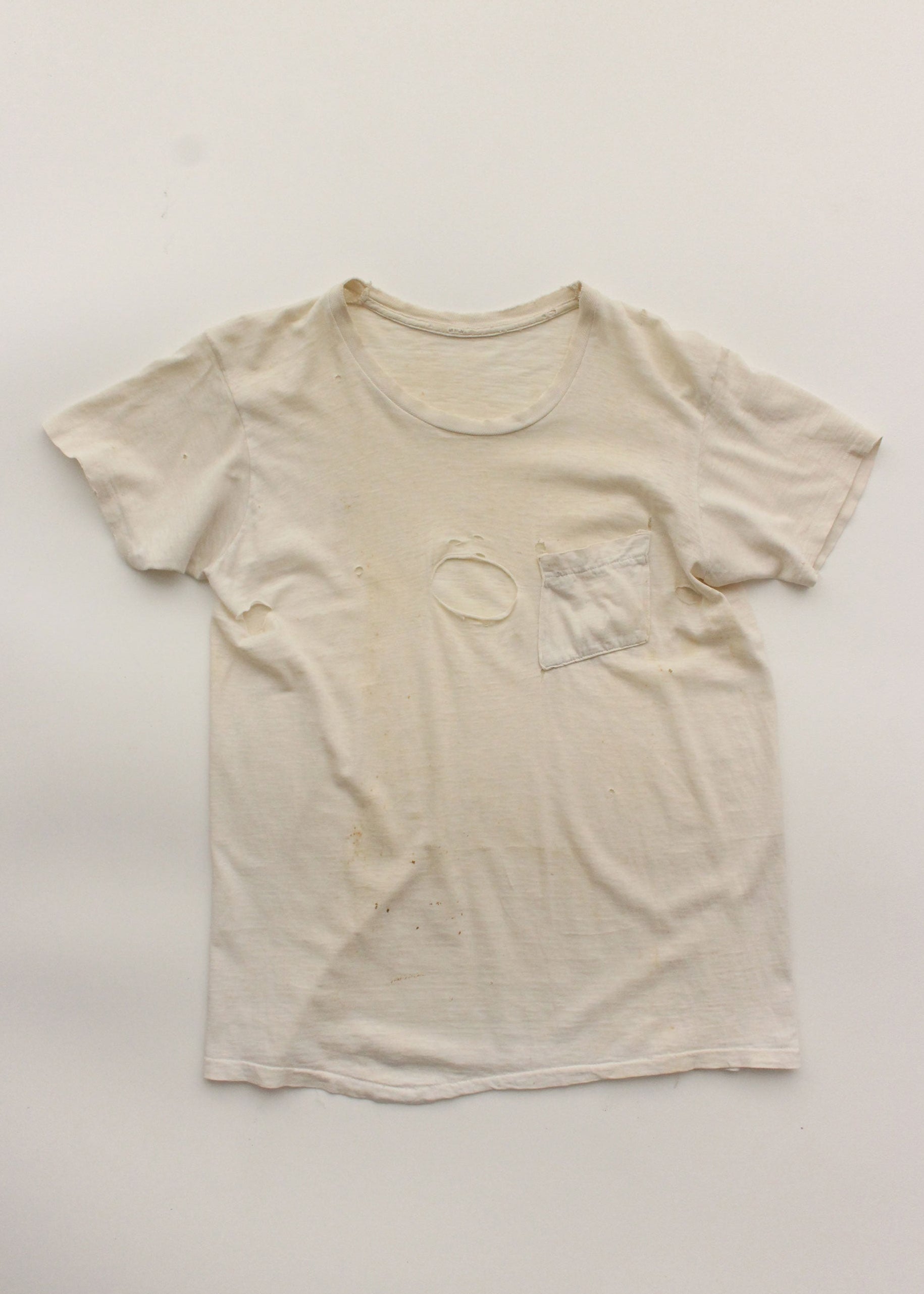 BORO Distressed Tee with pocket