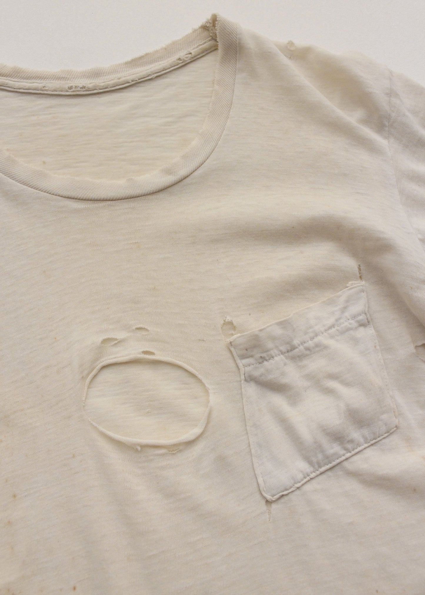 BORO Distressed Tee with pocket